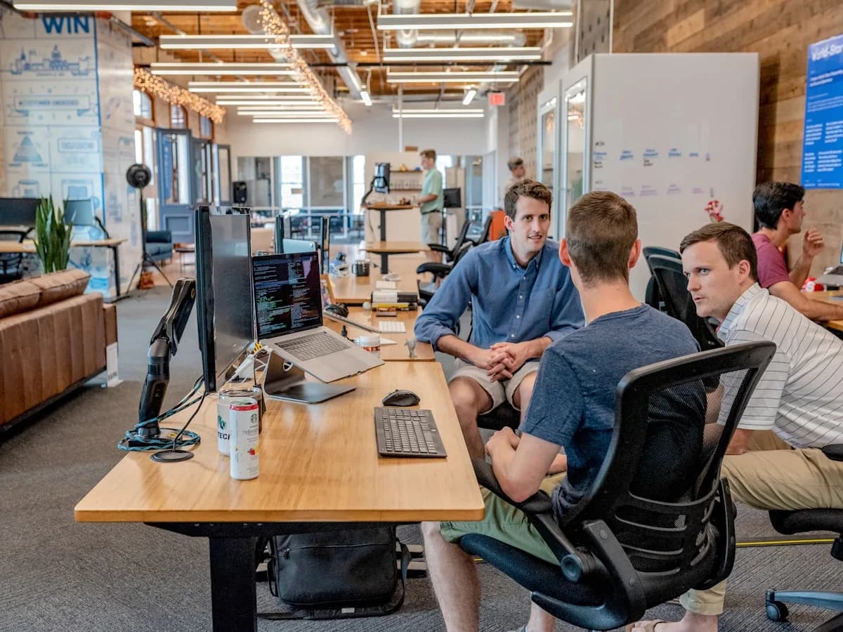 A team collaborating on a simpler customer experience